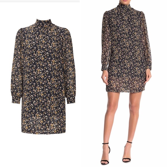 Kendall and Kylie Chiffon Shift Dress - Picture 3 of 15